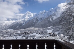 Vue magique de notre balcon !