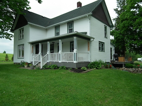 Front view from Route 20a.