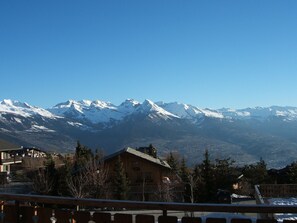 Blick von der Unterkunft