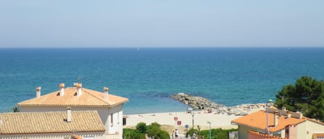 Vista para a praia ou o mar