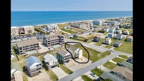 OBX LIFE IV Your Summer Fun Destination in the OBX! Aerial View (looking east)