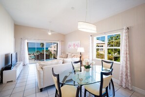 Regal Beach #231- Dining Area & Living Room