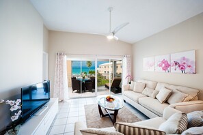 Regal Beach #231- Living Room & Patio