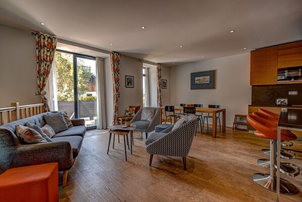 Modern design and spacious throughout