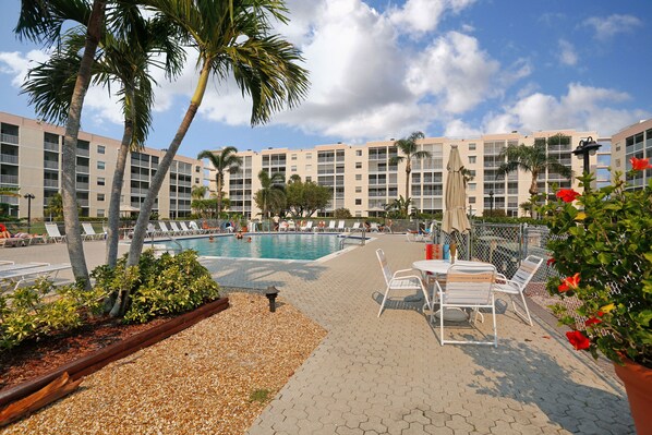 The Sands pool area