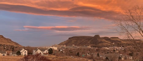 Vue depuis l’hébergement