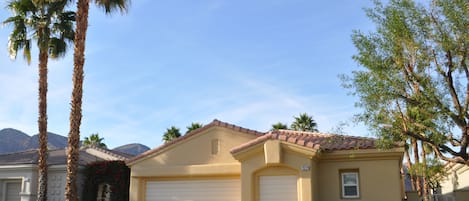 2-car garage plus golf cart space