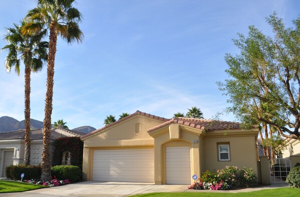 2-car garage plus golf cart space