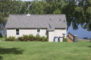 back of Birch Cabin #2