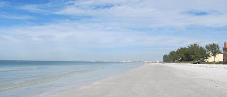 View of Beautiful Sunset Beach Treasure Island