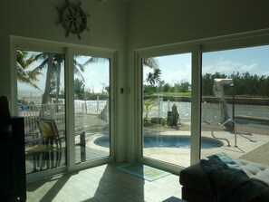 View from living room 