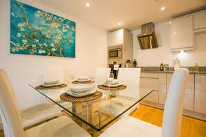 Opções para refeição no quarto