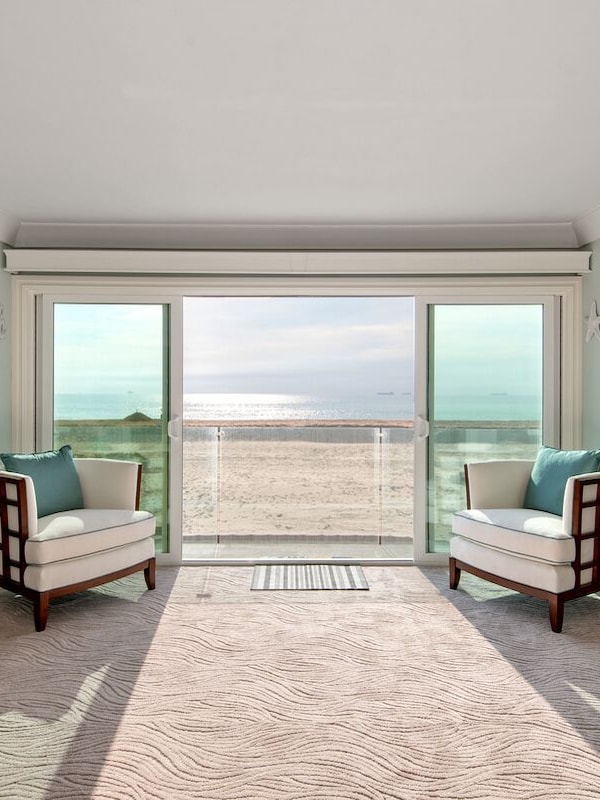 Magnificent view on 2nd floor master bedroom and balcony