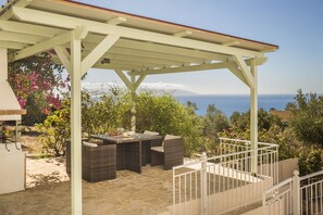 Patio, BBQ Area