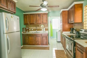 KITCHEN and separated LAUNDRY AREA