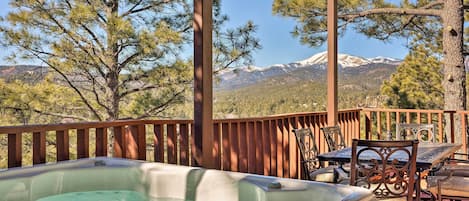 Ruidoso Vacation Rental | 6BR | 5BA | Stairs Required