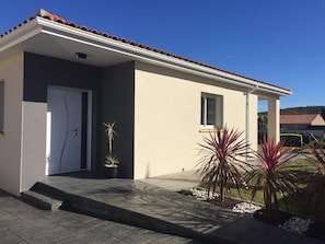 entrée de la maison