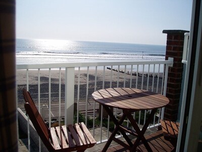 Beach house with spectacular sea views, direct access to beach, glorious sunsets