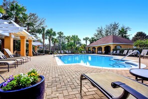 Gorgeous pool right across the street!