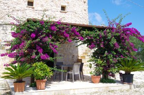 Veranda des Trullo Country