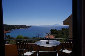 Balcony with a great sea view