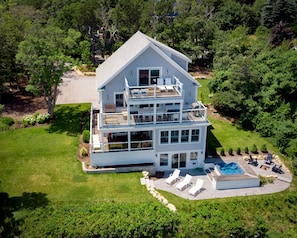 Drone view of the wonderful Cliff House