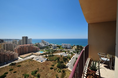 Clube Praia Mar Apartment im 16. Stock mit spektakulärem Meer- und Flussblick