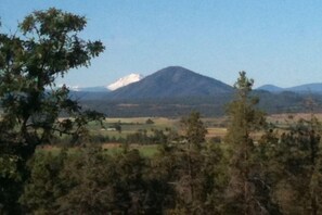 A view of Mt. Lassen from our ranch 