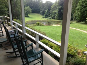 Front Porch Rockers Pond View