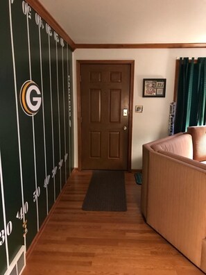 Entry into front living room through front door