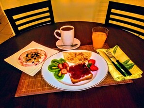 Repas de petit déjeuner