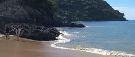 Beautiful beach area just foot steps away from the front gate