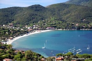 village and beach