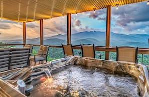 Soak in the mountains!