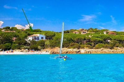 Sardinien, Orosei, Cala Liberotto: Ferienwohnung mit direktem Zugang zum Strand