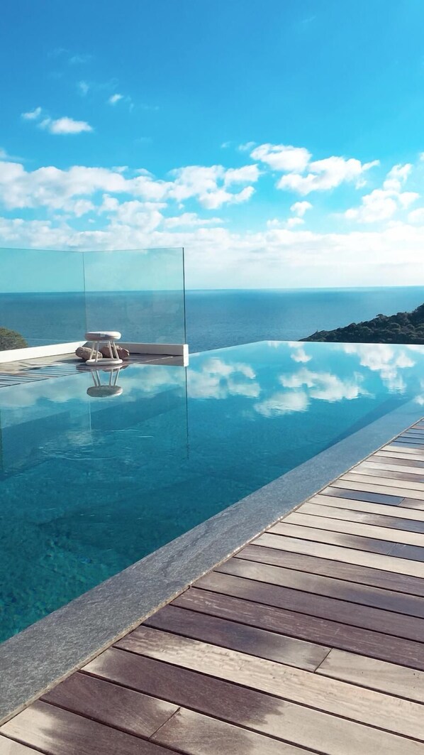 vue piscine