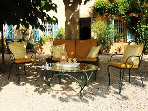 front terrace