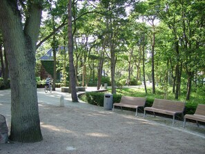 Enceinte de l’hébergement