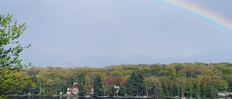 Rainbow on the Lake