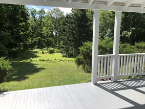 View from the porch