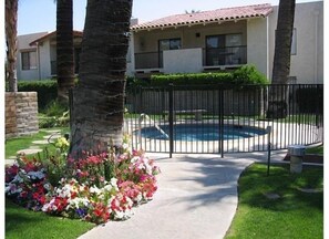 1 of 2 hot tubs just steps from the condo