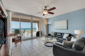 Amazing Gulf Views From the Kitchen, Living Room and Master Bedroom