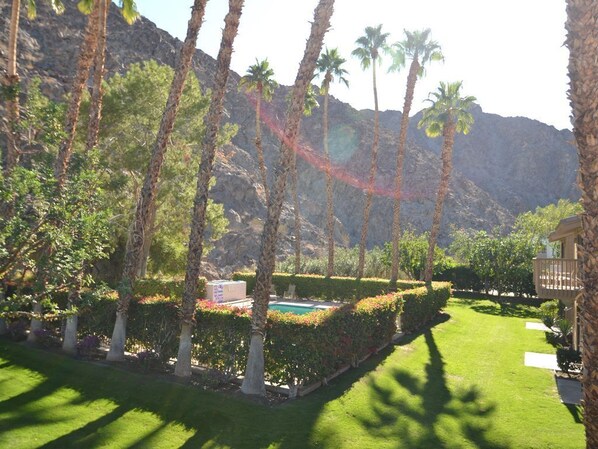 Mountain views from Master bedroom