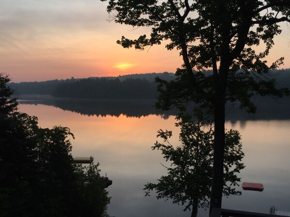 Sunrise over McGrath Pond