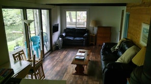 2018 new couch love seat and flooring.