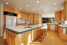 Spacious gourmet kitchen!  
