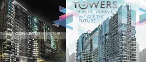 3 Towers Buildings in KL City