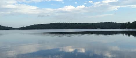 Your view off the top of the boathouse!