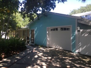 Front of Tropic Sun beach house