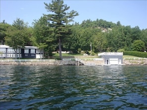 View from the water.